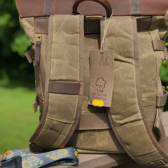 Canvas Camera bag/backpack. - Picture 2 of 15